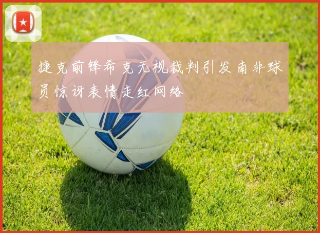 捷克前锋希克无视裁判引发南非球员惊讶表情走红网络