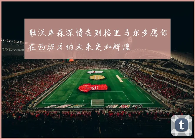勒沃库森深情告别格里马尔多愿你在西班牙的未来更加辉煌